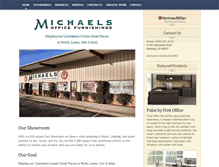 Tablet Screenshot of michaels-inc.com